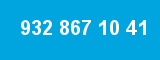 932 867 10 41 932 867 10 41